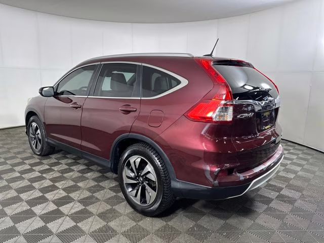 2015 Basque Red Pearl II Honda CR-V Touring AWD SUV