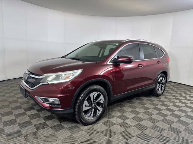 2015 Basque Red Pearl II Honda CR-V Touring AWD SUV
