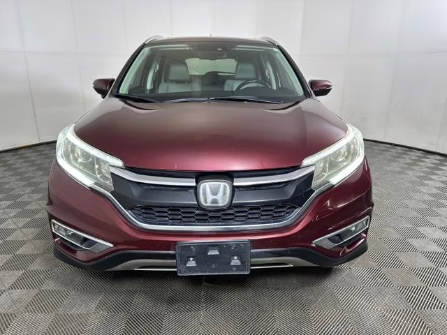 2015 Basque Red Pearl II Honda CR-V Touring AWD SUV