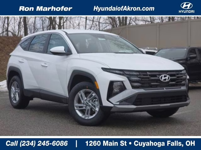 2026 White Pearl Hyundai Tucson SE AWD SUV