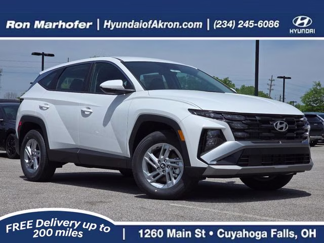 2026 White Pearl Hyundai Tucson SE AWD SUV