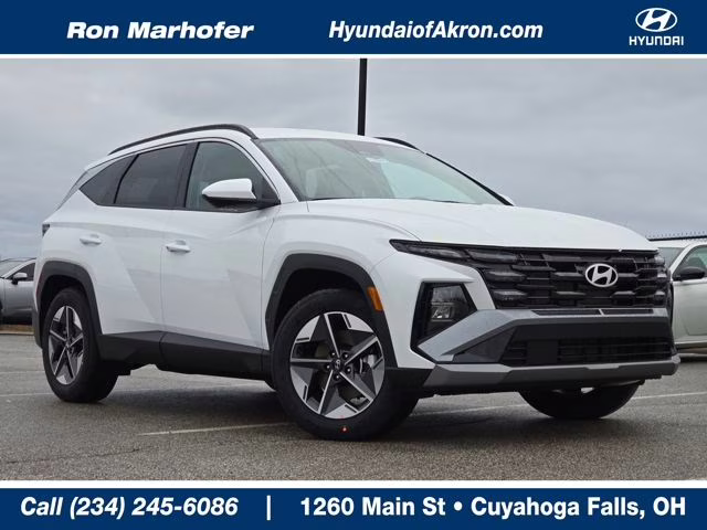 2026 White Pearl Hyundai Tucson SEL FWD SUV