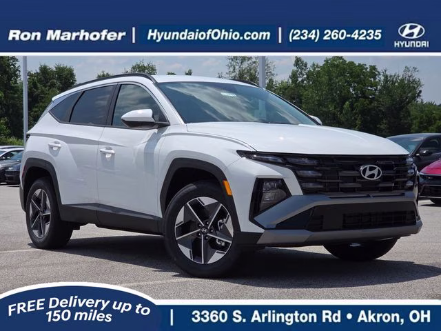 2026 White Pearl Hyundai Tucson SEL AWD SUV
