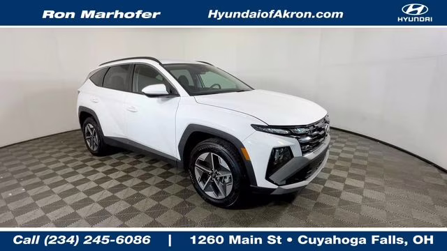2025 White Pearl Hyundai Tucson SEL AWD SUV
