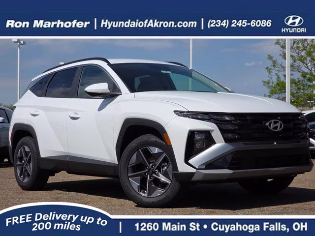 2026 White Pearl Hyundai Tucson SEL AWD SUV