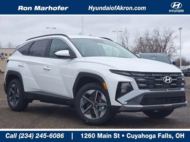 2026 White Pearl Hyundai Tucson SEL AWD SUV