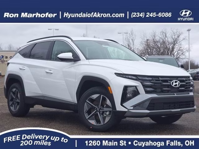 2026 White Pearl Hyundai Tucson SEL AWD SUV