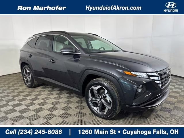 2022 Portofino Gray Hyundai Tucson Limited AWD SUV