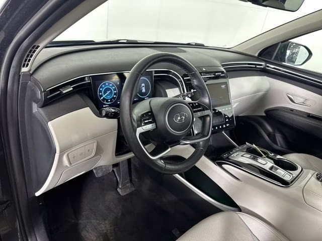 2022 Portofino Gray Hyundai Tucson Limited AWD SUV