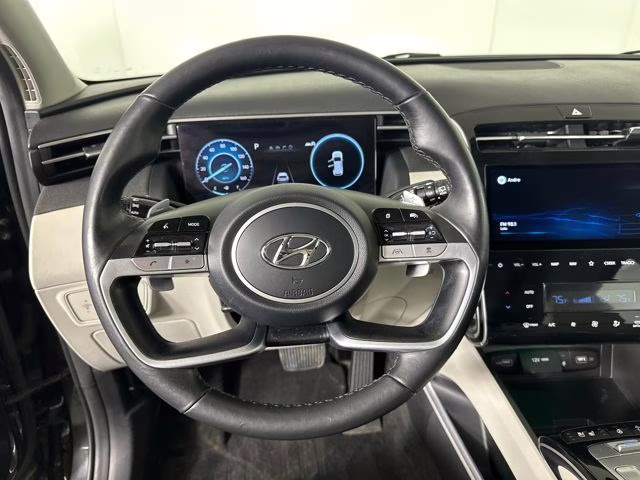 2022 Portofino Gray Hyundai Tucson Limited AWD SUV