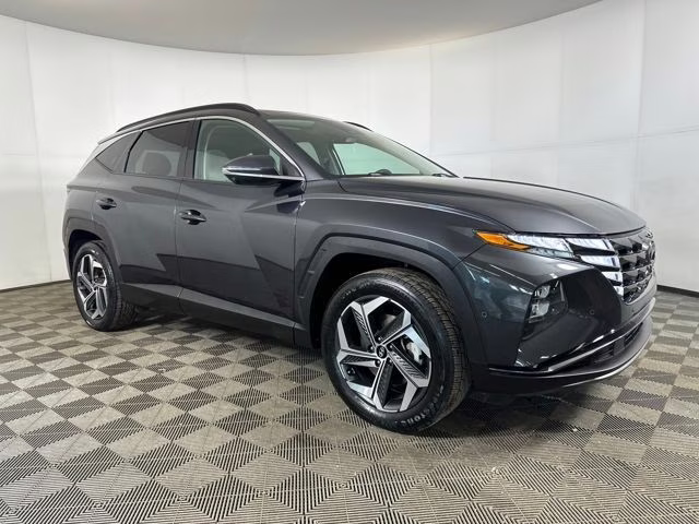 2022 Portofino Gray Hyundai Tucson Limited AWD SUV