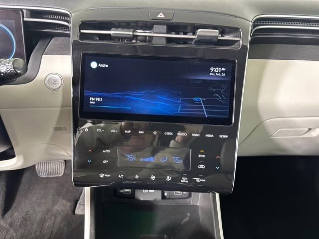 2022 Portofino Gray Hyundai Tucson Limited AWD SUV