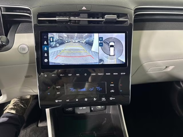2022 Portofino Gray Hyundai Tucson Limited AWD SUV