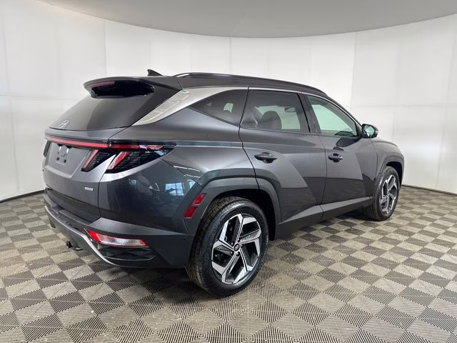 2022 Portofino Gray Hyundai Tucson Limited AWD SUV