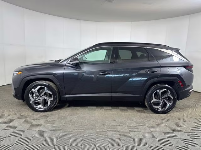 2022 Portofino Gray Hyundai Tucson Limited AWD SUV