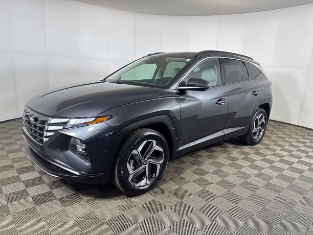 2022 Portofino Gray Hyundai Tucson Limited AWD SUV