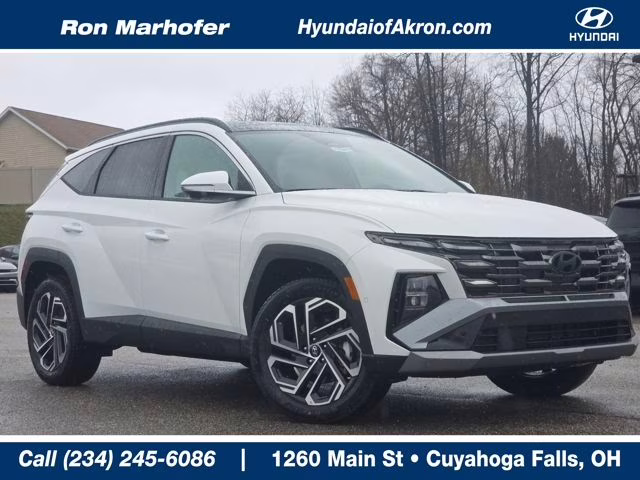 2026 White Pearl Hyundai Tucson Limited AWD SUV