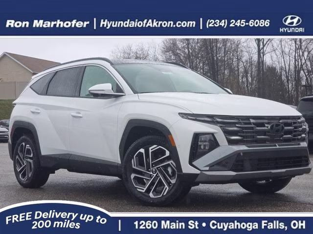 2026 White Pearl Hyundai Tucson Limited AWD SUV