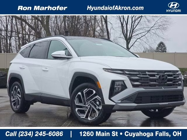 2026 White Pearl Hyundai Tucson Limited AWD SUV