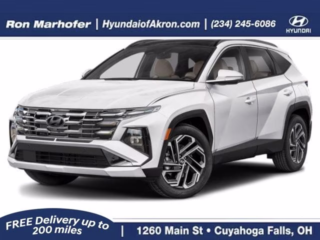 2026 White Pearl Hyundai Tucson Limited AWD SUV