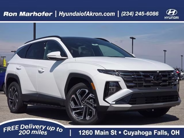 2026 White Pearl Hyundai Tucson Limited AWD SUV