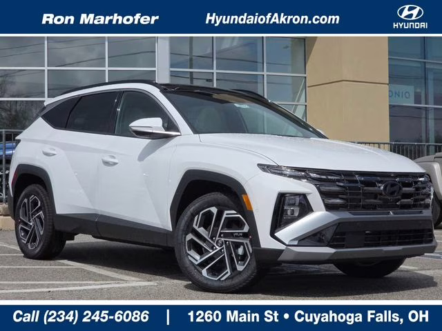 2026 White Pearl Hyundai Tucson Limited AWD SUV