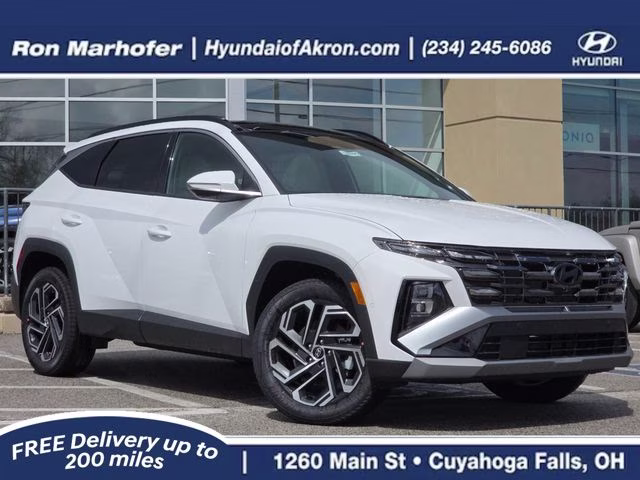 2026 White Pearl Hyundai Tucson Limited AWD SUV