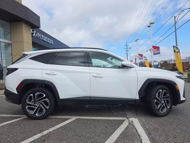 2026 White Pearl Hyundai Tucson Limited AWD SUV