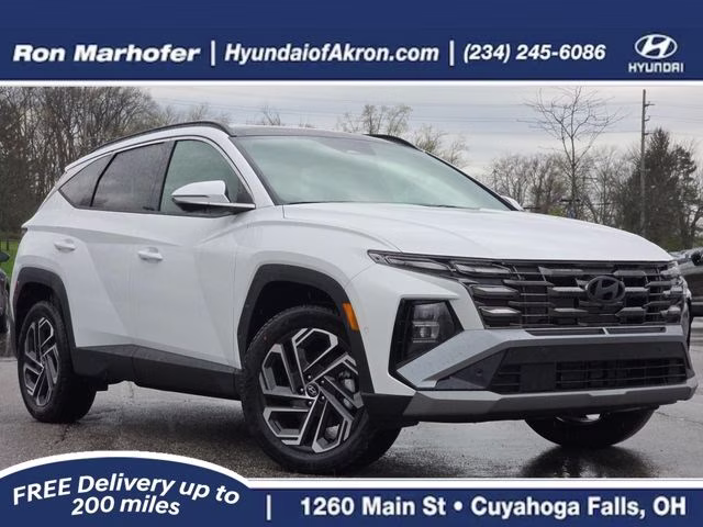 2026 White Pearl Hyundai Tucson Limited AWD SUV
