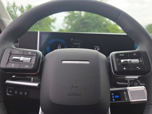 2026 Serenity White Hyundai Santa Fe Hybrid SE FWD SUV