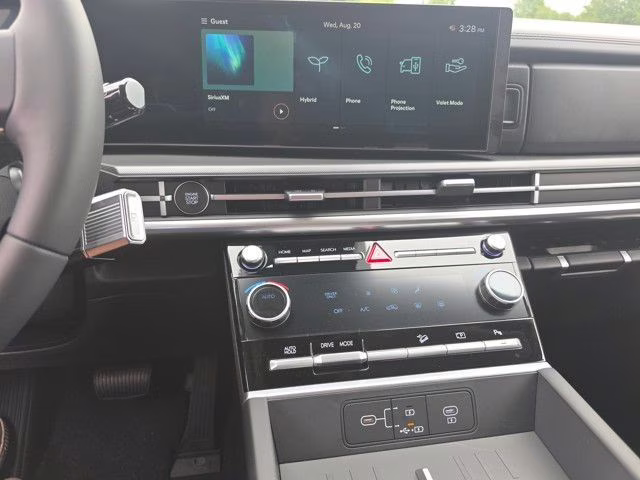 2026 Serenity White Hyundai Santa Fe Hybrid SE FWD SUV