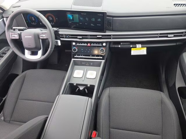 2026 Serenity White Hyundai Santa Fe Hybrid SE FWD SUV