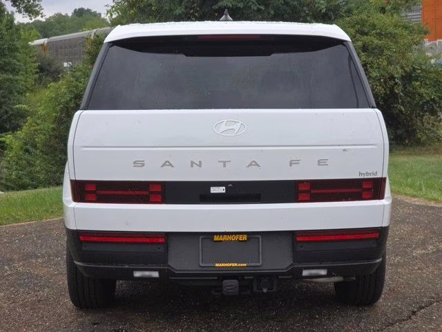 2026 Serenity White Hyundai Santa Fe Hybrid SE FWD SUV
