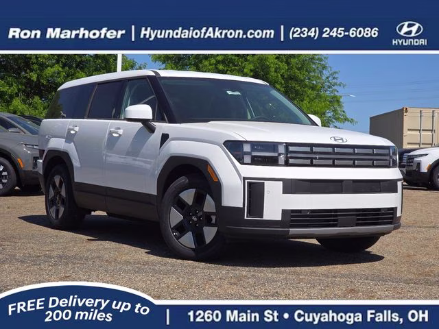 2026 Serenity White Hyundai Santa Fe Hybrid SE AWD SUV