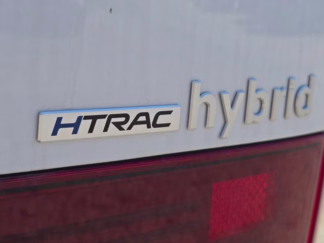2026 Serenity White Hyundai Santa Fe Hybrid SE AWD SUV