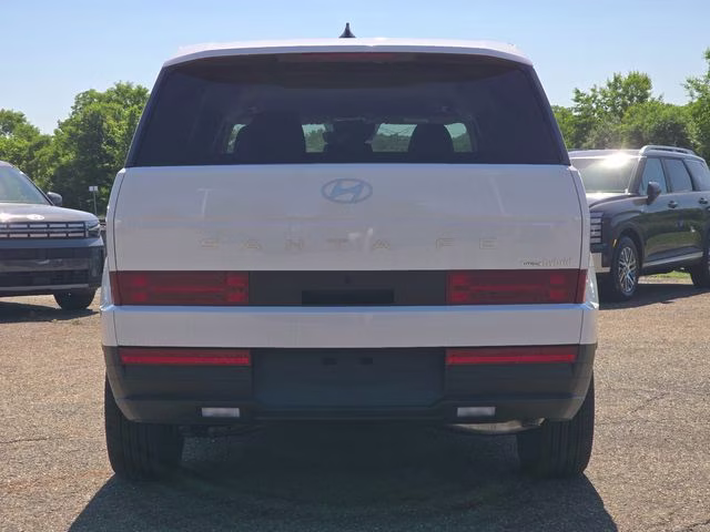 2026 Serenity White Hyundai Santa Fe Hybrid SE AWD SUV