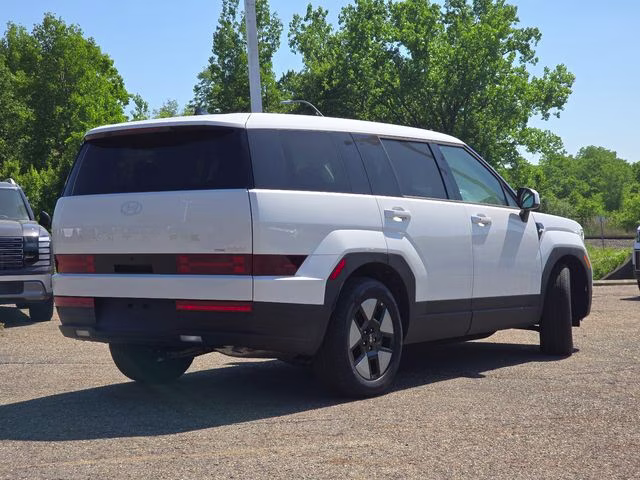 2026 Serenity White Hyundai Santa Fe Hybrid SE AWD SUV