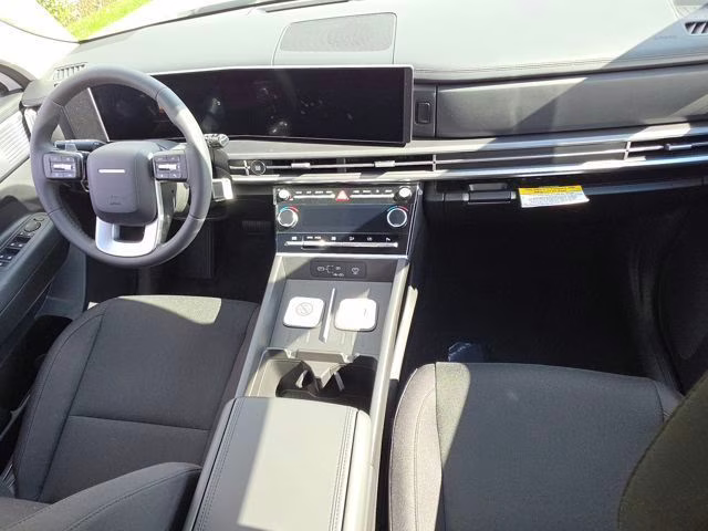 2026 Serenity White Hyundai Santa Fe Hybrid SE AWD SUV