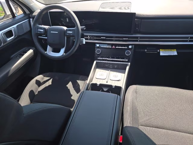 2026 Serenity White Hyundai Santa Fe Hybrid SE AWD SUV