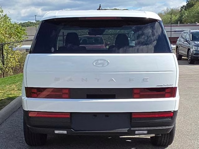 2026 Serenity White Hyundai Santa Fe Hybrid SE AWD SUV