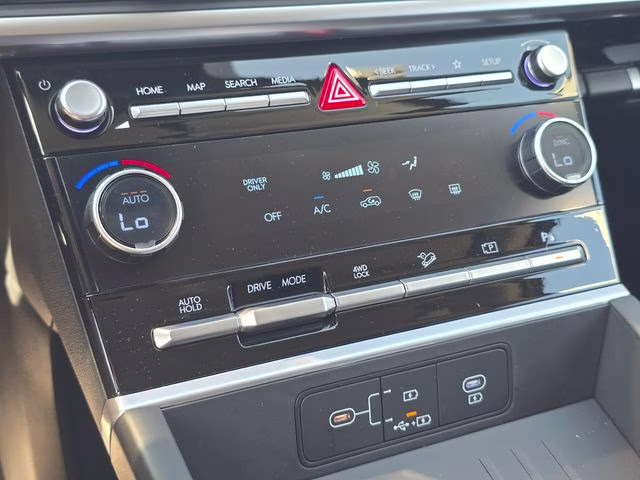 2026 Serenity White Hyundai Santa Fe Hybrid SE AWD SUV