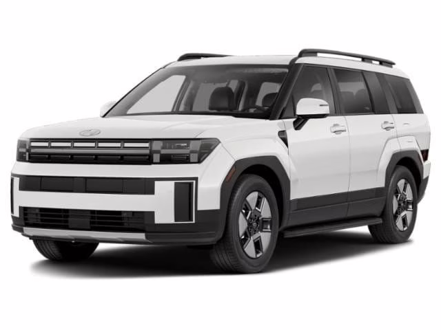 2026 Serenity White Hyundai Santa Fe Hybrid SE AWD SUV