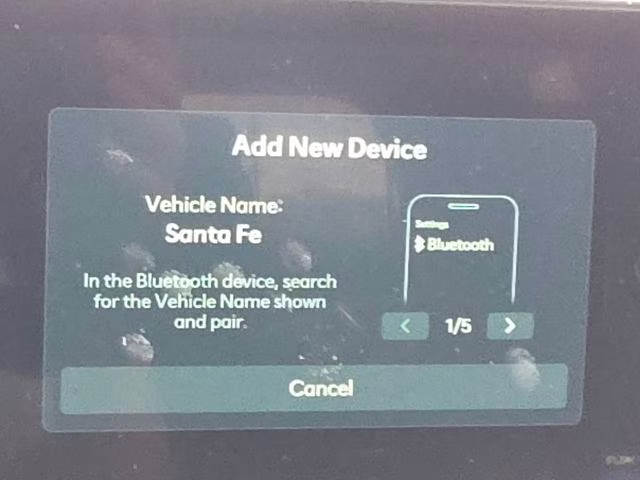 2026 Serenity White Hyundai Santa Fe Hybrid SE AWD SUV