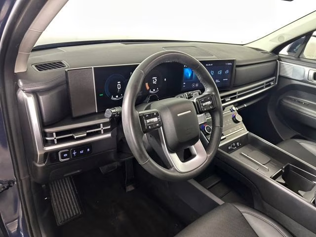 2025 Atlantis Blue Hyundai Santa Fe Hybrid SEL FWD SUV