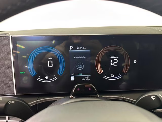 2025 Atlantis Blue Hyundai Santa Fe Hybrid SEL FWD SUV