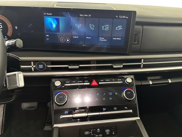 2025 Atlantis Blue Hyundai Santa Fe Hybrid SEL FWD SUV
