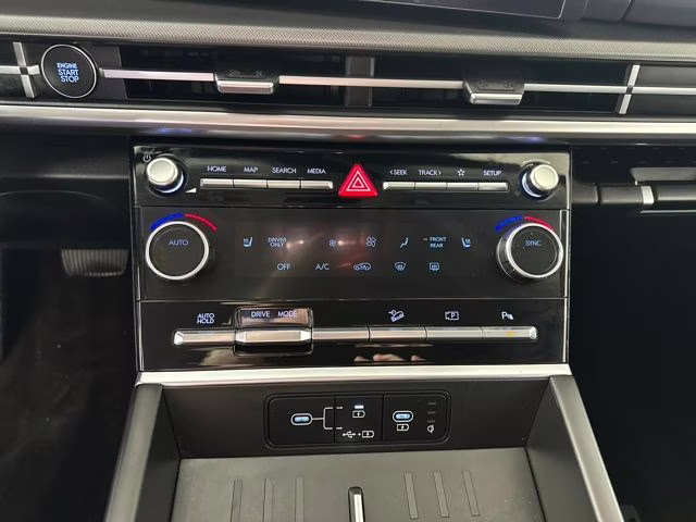 2025 Atlantis Blue Hyundai Santa Fe Hybrid SEL FWD SUV