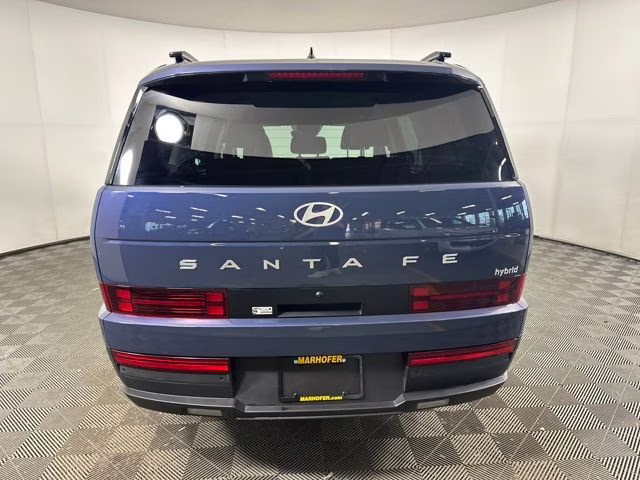 2025 Atlantis Blue Hyundai Santa Fe Hybrid SEL FWD SUV