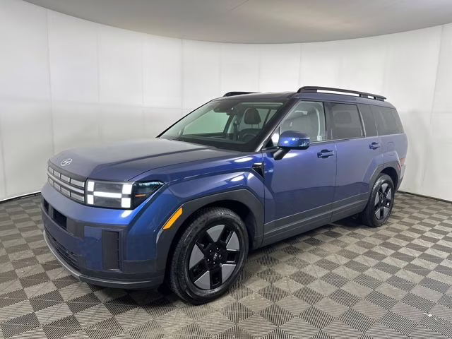 2025 Atlantis Blue Hyundai Santa Fe Hybrid SEL FWD SUV