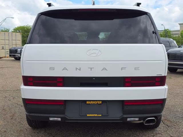2026 Serenity White Hyundai Santa Fe SEL AWD SUV